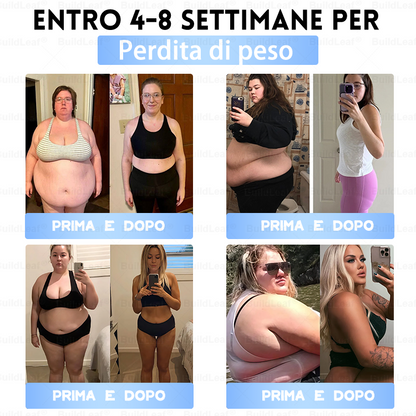 Clinicamente testato · Cerotto a microaghi nano BuildLeaf® Slim & Firm con Moringa, Omega-3, Peptidi di Collagene, NAD e NMN per obesità, salute cardiovascolare, diabete, apnea notturna, articolazioni, pelle e anti-età.