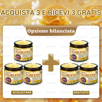 Prodotto e spedito in Italia 🫧 𝖠𝖯𝖪𝖠𝖯𝖪® Crema Ripristino Pelle al Veleno d'Api