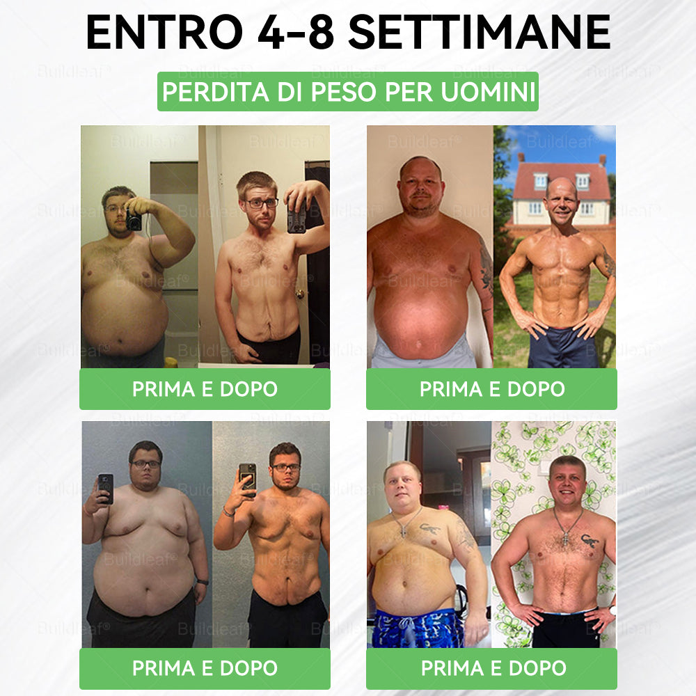 Negozio ufficiale ✨| BuildLeaf® GLP-1 8-in-1 Fit & Vital Soluzione Orale (Solo una volta al giorno, cambiamenti visibili in 7 giorni) ✅ Per obesità, salute cardiovascolare, diabete, apnea notturna, salute intestinale, problemi articolari e altro